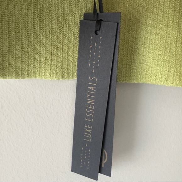 Revolve House of Harlow 1960 Green Fitted Crop Tank Top Ribbed Sleeveless solid - Picture 7 of 9